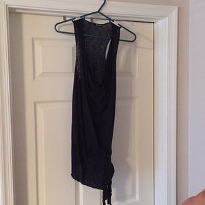 LA Made sleeveless tank.